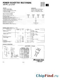 Datasheet USD740 manufacturer Microsemi