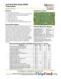 Datasheet 26TX0555 manufacturer Mimix