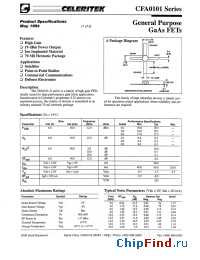 Datasheet CFA0101 manufacturer Mimix