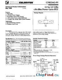 Datasheet CFH2162-P5 manufacturer Mimix