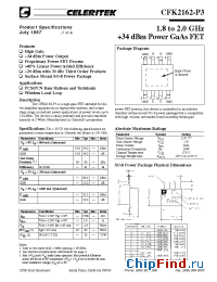 Datasheet CFK2162-P3 manufacturer Mimix