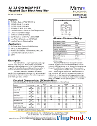 Datasheet CGB7389-SC-0G00 manufacturer Mimix