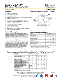Datasheet CHV2710-QJ manufacturer Mimix