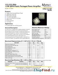 Datasheet CMQ1432-QH manufacturer Mimix