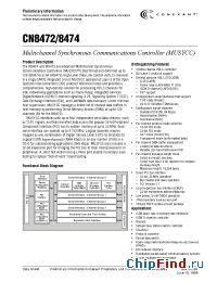 Datasheet CN8474 manufacturer Mindspeed