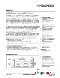 Datasheet CX28250-26 manufacturer Mindspeed