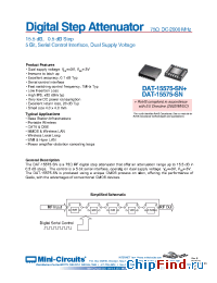 Datasheet DAT-15575-SN+ manufacturer Mini-Circuits