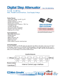 Datasheet DAT-31575-PN+ manufacturer Mini-Circuits