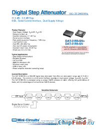 Datasheet DAT-31R5-SN+ manufacturer Mini-Circuits