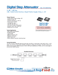 Datasheet DAT-31-SP manufacturer Mini-Circuits