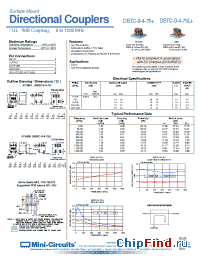 Datasheet DBTC-9-4-75+ manufacturer Mini-Circuits