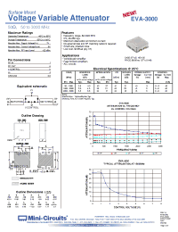 Datasheet EVA-3000 manufacturer Mini-Circuits
