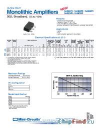 Datasheet GALI-19_29_39_49_59 manufacturer Mini-Circuits