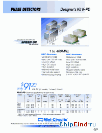 Datasheet K-PD manufacturer Mini-Circuits