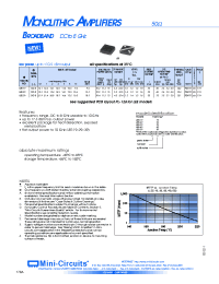 Datasheet LEE-39 manufacturer Mini-Circuits