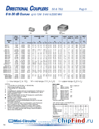 Datasheet P4DC-30A-2 manufacturer Mini-Circuits