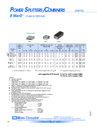 Datasheet ZB8PD-1 manufacturer Mini-Circuits
