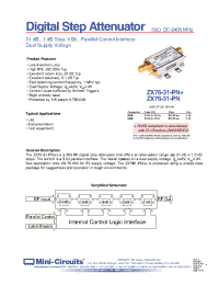 Datasheet ZX76-31-PN-S manufacturer Mini-Circuits