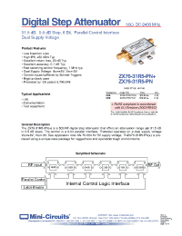 Datasheet ZX76-31R5-PN-S manufacturer Mini-Circuits