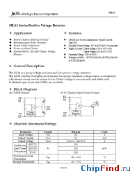 Datasheet ML61C302PB manufacturer Minilogic
