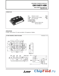 Datasheet BCR20A-10 manufacturer Mitsubishi