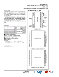 Datasheet M5M5V108CFP-10HI manufacturer Mitsubishi
