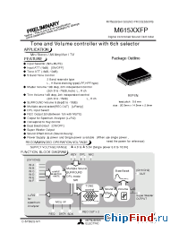 Datasheet M615XXFP manufacturer Mitsubishi