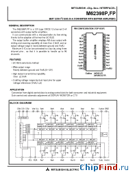 Datasheet M62398 manufacturer Mitsubishi