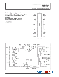 Datasheet M63000 manufacturer Mitsubishi