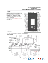 Datasheet M63020FP manufacturer Mitsubishi
