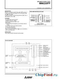 Datasheet M66235FP manufacturer Mitsubishi