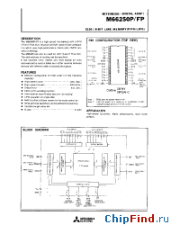 Datasheet M66250FP manufacturer Mitsubishi