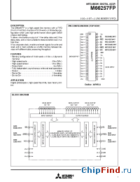 Datasheet M66257FP manufacturer Mitsubishi