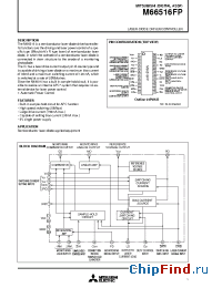 Datasheet M66516FP manufacturer Mitsubishi
