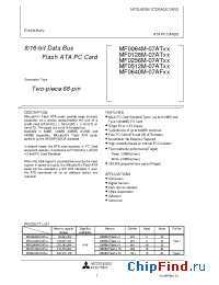 Datasheet MF0128M-07AT manufacturer Mitsubishi