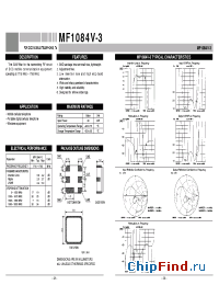Datasheet MF1084V-3 manufacturer Mitsubishi