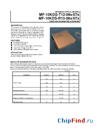 Datasheet MF-10KDS-R13-061 manufacturer Mitsubishi