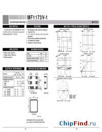Datasheet MF1173V-1 manufacturer Mitsubishi