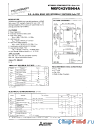 Datasheet MGFC42V5964A manufacturer Mitsubishi