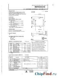 Datasheet MGFS45V2735 manufacturer Mitsubishi