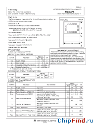 Datasheet ML0XX6 manufacturer Mitsubishi