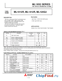 Datasheet ML120G2 manufacturer Mitsubishi