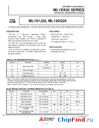 Datasheet ML1XX20 manufacturer Mitsubishi