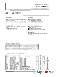 Datasheet ML9XX13 manufacturer Mitsubishi