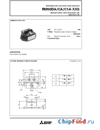Datasheet RM50C1A-XXS manufacturer Mitsubishi
