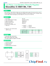 Datasheet MM1181 manufacturer Mitsumi