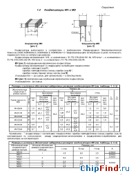 Datasheet МЧ2012М manufacturer Монолит