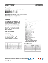 Datasheet MSU2032C16 manufacturer Mosel