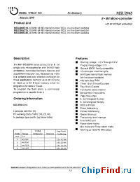 Datasheet MSU2965C16 manufacturer Mosel