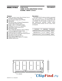 Datasheet V436516Y04V manufacturer Mosel